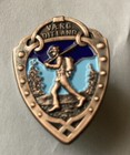 Norwegian Foot March Badge-bronze Large 1 1 2  Size  rare  