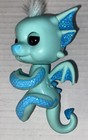 Fingerlings Glitter Dragon Noa Green W Blue Interactive Toy Wow Wee