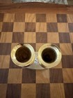 Vintage Double Jewish Double Star Of David Shabbat Candlestick Candle Holders