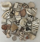 30  Ancient Anasazi Native American Pottery Shards Arizona L8-c Free Ship