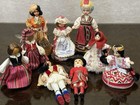 Set Vintage Soviet Toy Doll National Original Clothes Dress Costume Ussr  1970 s