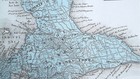 Guadeloupe Island Lesser Antiles - 1873 Superb Intaglio Map 14 X 17   36 X 43 Cm