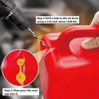 5 Yellow Fuel Gas Can Jug Vent Cap Blitz Wedco Scepter Essence Midwest Eagle