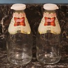 Vintage 80s Miller High Life 7oz Bottle Salt   Pepper Shakers Milwaukee Beer Euc