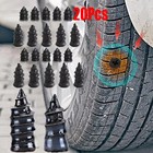 20pcs Rubber Tire Nail Repair Kit Screw In Tire Plugs For Car Truck Suv Van Usa