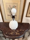 1980 Ceramic Seashell Lamp Vintage