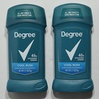 Two Degree Cool Rush Antiperspirant Deodorant 48h 2 7oz Solid Stick New 8 25 Men