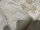  460 Pratesi Italy Nwt 1pc Standard Sham 100  Cotton Sateen Applique Embroidery