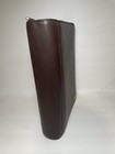 Franklin Covey Classic Brown Leather 7-ring Binder Zipper Planner   Portfolio
