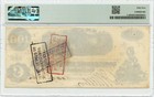 1862  100 Confederate States Of America T-40 Csa Pmg Au55