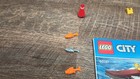 Lego City 60147 Sport Fishing Boat W  Shark  2 Minifigures   Instructions