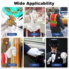 3 Pairs White Cotton Gloves  Premium Cotton Gloves For Dry Ha