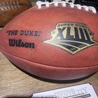 Nfl Super Bowl 2 1 09 In Tampa Bay Steelers Vs Cardinals Team Issued Ball Coa