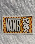 Vintage Skateboard Sticker Vans Steve Shoes Lance Powell Bmx Nos Deck Hutch Alva