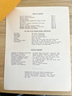 1957-58 San Jose State Univ  Basketball College Press Radio Tv Media Guide