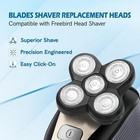 2 Pack Replacement Blades For Freebird Flex Series Head Shaver For Bald Men Set