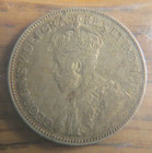 1920 Canada Silver Quarter 25c Canadian Coin  80 Fine Silver George V - Gb20c