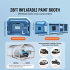 Inflatable Paint Booth 27 9x15 7x10 8ft Inflatable Spray Booth 950w 750w
