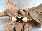 Ancient Tibetan Old Agate Dzi Bead Amulet For Pendant Tibet Gzi Beads H3
