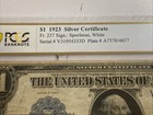 1923  1 Silver Certificate Fr 237 Large Size Pcgs Currency Very Fine 20 Banknote