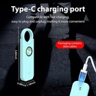 2 Personal Safety Alarm Rechargeable Security Siren Sos Alarm Woman Protection