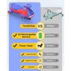 Fanttikride 12v N7 Pro Electric Wiggle Car With Pedal  Rechargeable Battery