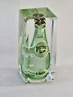 Advertising Display Vintage Perrier 6 1 2 Fl Oz Water Bottle Encased In Lucite