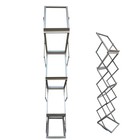 A4 Collapsible Retail event exhibit Literature Brochure Display Stand Organiser