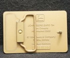 Wl07168  nos  Vintage 1982   deere Power   John Deere Tractors Brass Belt Buckle