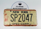 New York Sp2047 Spec-comm Vintage Metal License Plate Nyc Statue Liberty