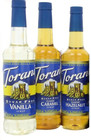 Torani Coffee Sugar Free Syrup Variety Pack  25 4 Ounce  pack Of 3  One Each Of 
