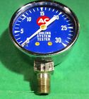 Nos Vintage Ac Spark Plug Div  Gm Pct-1 Pressure Gauge 0-30 Psi  Flint  Mi