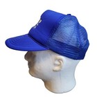 T I Miller Lite Beer Vintage Men s Blue Trucker Hat Snapback Adjustable