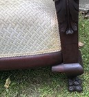 Carved Mahogany Winged Griffin Arm Chair  Karpen Furniture Co 