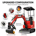 Epa 3300lb 1 5 Ton Mini Excavator 13 5hp Crawler Digger B s Engine Hydraulic Usa