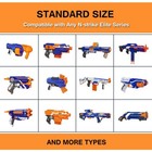 500 Refill Foam Darts For Nerf Gun N Strike Elite Dart Blasters Kids Toy Gun