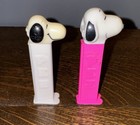 Vintage Snoopy Pez Dispenser Lot Of 2 
