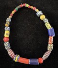 Antique Glass Venetian African Trade Beads   Chevron  Feather  Skunk  Fancy  Etc