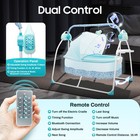 Rocking Baby Newborn Bassinet Infant Crib Cradle Bed Side Nursery Furniture Kit