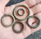 Celtic Ring Proto Money Ancient Currency Bronze Antique Metal Detecting Find  3 