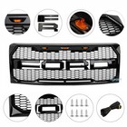 Gloss Grill For 2009-2014 Ford F150 Grill Raptor Style F150 Grille W letter led