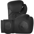 Fistrage Cowhide Leather Embossed Rigid Boxing Gloves Sparring Unisex Training