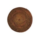 Tight Weave Flat Tutsi Basket Rwanda