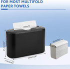 Countertop Paper Towel Holder  Commercial Paper Towel Dispenser  Multifold Trifo