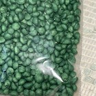 Vintage 1950 s - Green 4 Ozs -tiny Round Shells - Craft  Sailor s Valentines