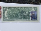 1976 Us  2 Bill Stamped 4 13 76 First Day Of Issue Two Dollar Appleton   Wi 7