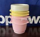Tupperware 20oz And 10oz Servalier Bowl Liquid Tight Seal Set Of 4 Vintage New