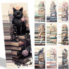 Vintage Bookmarks Bulk Gifts - 100 Pcs Cute Cats Paper Bookmark For Women Girls