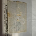 Maine Usa Used Postal History Mail Cover Handstamped Cancel Beige Blue Red