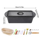 Rectangular  Iron Bread-baking-pan With Lid Bread Loaf Pan For Bread Baking